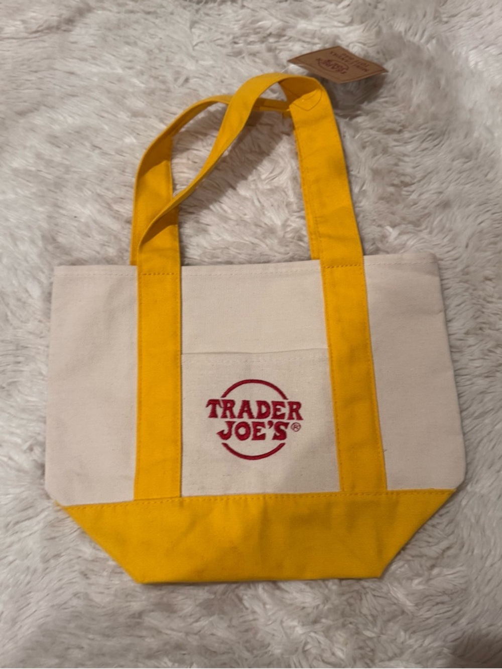Trader Joe's Mini Canvas Tote